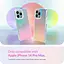 LONLI - для iPhone 14 Pro Max (6,7 дюйма) - Флуоресцентний райдужний напівпрозорий матовий чохол - Серія Just in Case - мініатюра 3