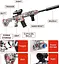 Бластер shoot Splatter M416 Gel Ball 5000 шт. с гель шариками орбиз red - миниатюра 2