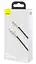 Кабель Baseus Cafule Series Metal Data Cable USB to Lightning 2.4A 0.25 м Черный - миниатюра 2