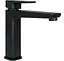 Смеситель для умывальника Rea Orix низкий black REA-B5642 Черный матовый - миниатюра 2