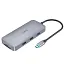 Перехідник Hoco Hub HB32 8 в 1 USB 3.0 + USB 2.0 x2 + Type-C + HDMI + RJ45 + SD - мініатюра 5