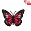 Набір картина 3D Rosa Talent Метелик 4 МДФ ґрунтоване 4 шари 17х17 см - мініатюра 2
