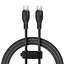 Кабель Baseus Pudding Series Type-C to Type-C 100 W 1,2 метра черный P10355702111-00 - миниатюра 1