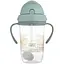 Кружка непроливайка Canpol babies Mountains з трубочкою та обтяжувачем 270 мл сіра (56/620_gre) - мініатюра 2