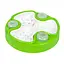 Інтерактивна миска-іграшка AnimAll для повільного годування, зелено-біла - мініатюра 1
