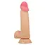 Фалоімітатор Baile Sliding Skin Bendable 8.1'' 20.6 см тілесний - мініатюра 3