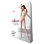 Ажурный бодистокинг с интимными вырезами Passion BS076 white One size - миниатюра 5