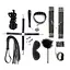 Набор Art of Sex - Spikes BDSM Set Leather, 10 предметов, натуральная кожа, Черный - миниатюра 2