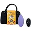 Вибратор в трусики FeelzToys Panty Vibrator Purple с пультом ДУ 6 режимов работы сумочка-чехол - миниатюра 1