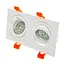 Светильник врезной поворотный Brille HDL-DT 109/2 MR16 WH 36-250 - миниатюра 2