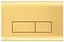Кнопка змиву для інсталяції Rea H gold REA-E5692, Золотий - мініатюра 1
