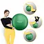 М'яч для фітнесу (фітбол) 4FIZJO 65 см Anti-Burst Green (P-5907739316332) - мініатюра 8