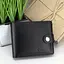 Портмоне мужское кожаное на кнопке Handycover HC0042 черное - миниатюра 1