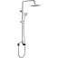 Душова система Imprese Vite t03007401AB, Хром - мініатюра 1