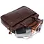 Деловая кожаная сумка для ноутбука мужская Vintage 40х27х7 см sum0020154 - миниатюра 6
