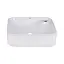 Умивальник Qtap Stork 430x430x125 White QT15116137W, Білий - мініатюра 3