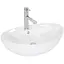 Умивальник Rea Cindy накладний білий REA-U0155, Білий - мініатюра 1