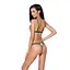 Комплект білизни ORIHIME Set white - Passion: стрепи: ліф та трусики L/XL - мініатюра 2
