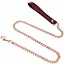 Ошейник с поводком Liebe Seele Wine Red Collar and Leash - миниатюра 5