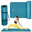 Коврик (мат) спортивный 4FIZJO NBR 180 x 60 x 1.5 см для йоги и фитнеса Sea Green (P-5905973406734) - миниатюра 2