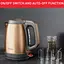 Электрочайник Tefal Coppertinto 1.7 л Strix нержавеющая сталь бронзовый kuh0015310 - миниатюра 3