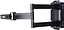 Кронштейн КВАДО К-5 чорний (для інфрачервоних обігрівачів) - мініатюра 3