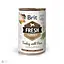 Вологий корм Brit Fresh Turkey with Peas 0.4 кг вологий для собак (індичка) - мініатюра 1