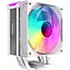 Кулер для процесора GameMax Sigma 550 Infinity білий алюміній/мідь 1x120 мм ARGB для Intel 1700/1200/115x/20xx AMD AM5/AM4 - мініатюра 1