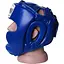 Боксерский тренировочный шлем PowerPlay 3043 S Blue - миниатюра 4