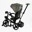 Детский трехколесный велосипед Best Trike Marco 9155/318-82 с поворотным сиденьем складным рулем музыкальной зеленой фарой - миниатюра 2