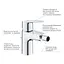 Смеситель для биде Grohe QuickFix Start 32560002 Хром - миниатюра 6