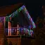 Новорічна гірлянда вулична Бахрома GarlandoPro 36 м 600 LED чорний провід Мультиколор світло 36МBML - мініатюра 3