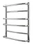Водяной полотенцесушитель Mario Люкс 600x530/500, Хром - миниатюра 1