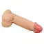 Фалоімітатор Baile Sliding Skin Bendable 8.1'' 20.6 см тілесний - мініатюра 4