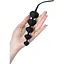 Набір анальних намиста Satisfyer Beads Black силікон 3.3 см і 3.5 см - мініатюра 3