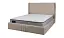 Ліжко 1,8 Лагуна темно-бежеве з підйомним механізмом - мініатюра 1