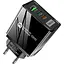 Зарядний пристрій Mirrow USB 2-Type-C Super Charge/Quick Charge 3.0 PD 58W Black (КУ050840) - мініатюра 1