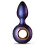 Анальна пробка Hueman Deep Space Vibrating Anal Plug 12.7 см (фіолетовий) - мініатюра 1