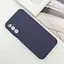 Чехол Lakshmi Silicone Cover Full Camera AAA with Logo для Samsung Galaxy A15 4G/5G/M15 5G Темно-синий/Midnight blue - миниатюра 2