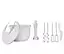 Ручной стационарный миксер с чашей, hand mixer set Silver Crest 300w - миниатюра 3