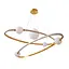 Люстра Brille молекула підвісна LED 108W NW G (BL-673S/5) - мініатюра 1