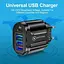 Зарядний пристрій Mirrow 3 USB Type-C Super Charge/Quick Charge 3.0 5V/2.4A Black (355621451) - мініатюра 7