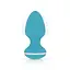 Анальна пробка Cala Azul Blanca Vibrating Anal Plug 8.3 см (бірюзовий) - мініатюра 5