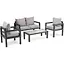 Комплект садовой мебели Di Volio Brescia 2 серый/светло-серый - миниатюра 4