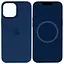 Чохол Epik Silicone case AAA with Magsafe and Animation для Apple iPhone 15 Pro Max 6.7 Синій/Storm Blue - мініатюра 1