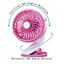 Настольный портативный мини вентилятор Mini Fan ML-F168 бытовой на аккумуляторе от USB с прищепкой - миниатюра 5