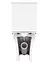 Напольный унитаз Qtap Presto Quadro Rimless с сиденьем Slim Duroplast/ Soft-close/ Quick Release QT24221215AW - миниатюра 6