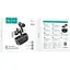Навушники Hoco EW22 Cantante True Wireless ENC Noise Cancelling BT Headset чорні - мініатюра 5
