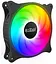 Вентилятор PcCooler FX 120 ARGB BK 3in1, чорний (FX 120 ARGB BK 3in1) - мініатюра 2