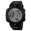 Чоловічий наручний годинник 1068GN Black-Green Skmei acs0030864 - мініатюра 1